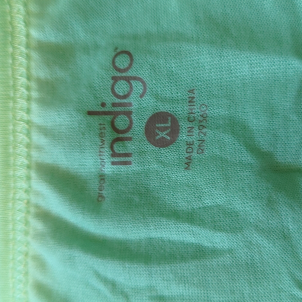 NWOT Indigo Tank Top Size XL - Picture 5 of 5